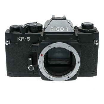 Ricoh KR-5 35mm SLR Film Camera Body Black Vintage