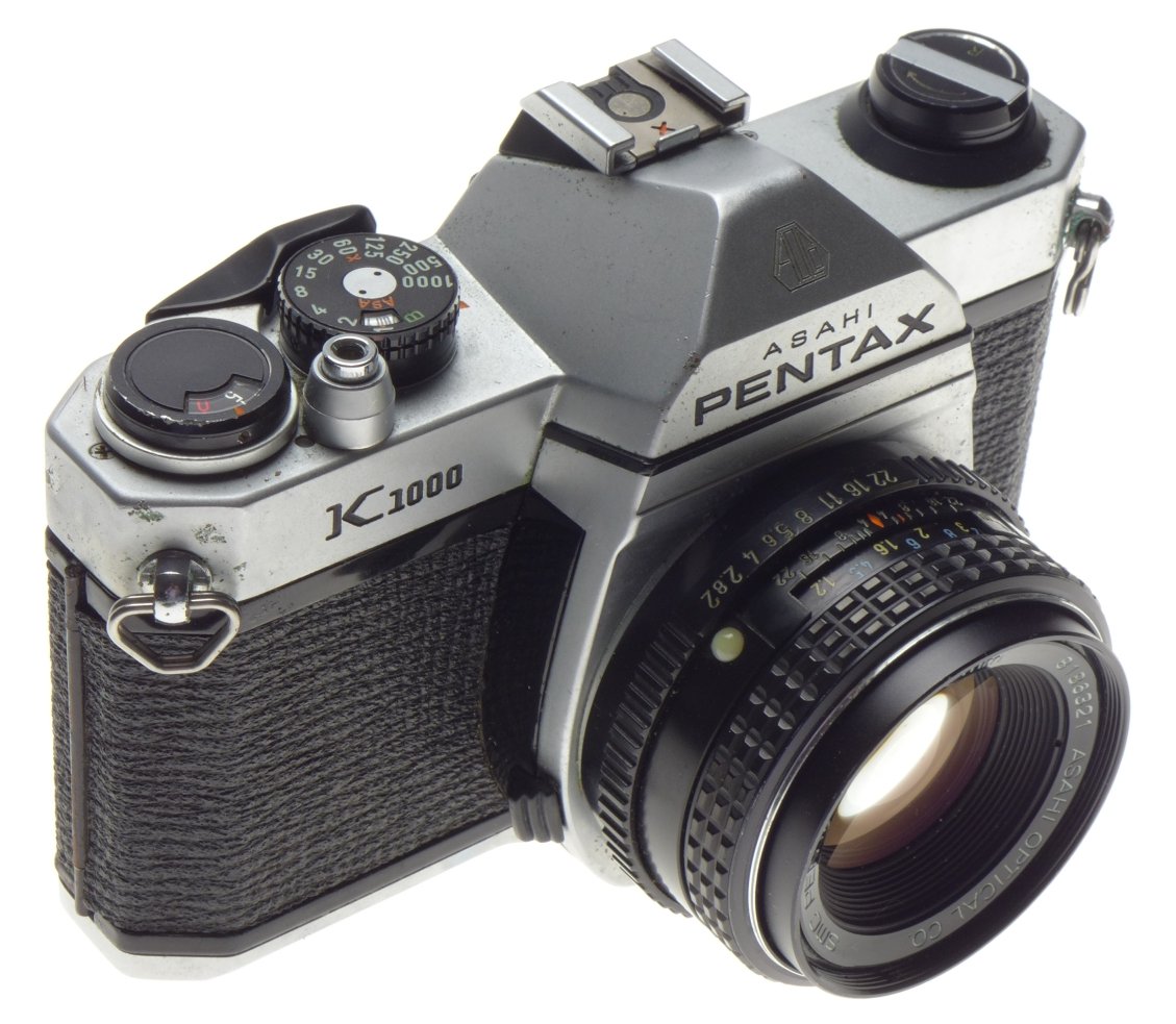 Other Film Cameras Pentax K1000 vintage 35mm SLR film camera with