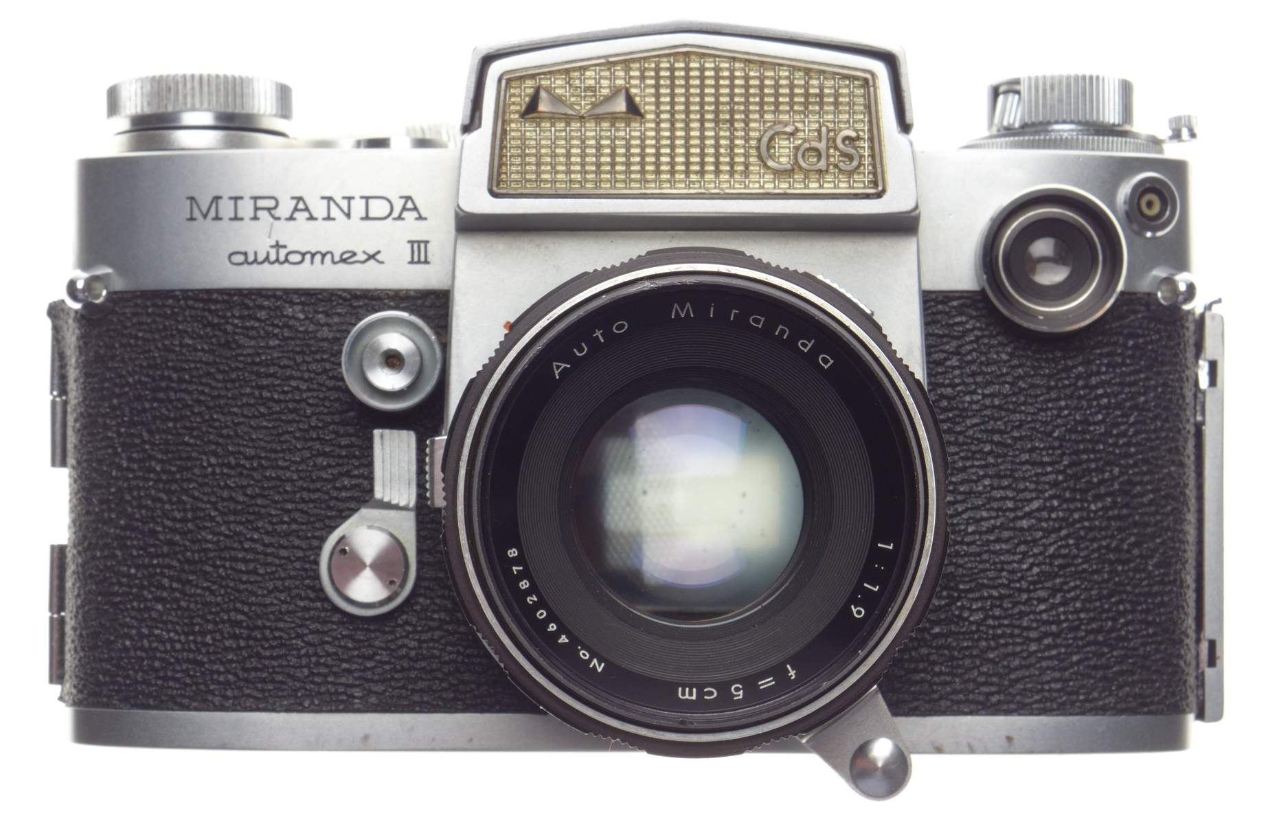 Compact Interchangeable Lens Miranda Automex III CDS film camera SLR