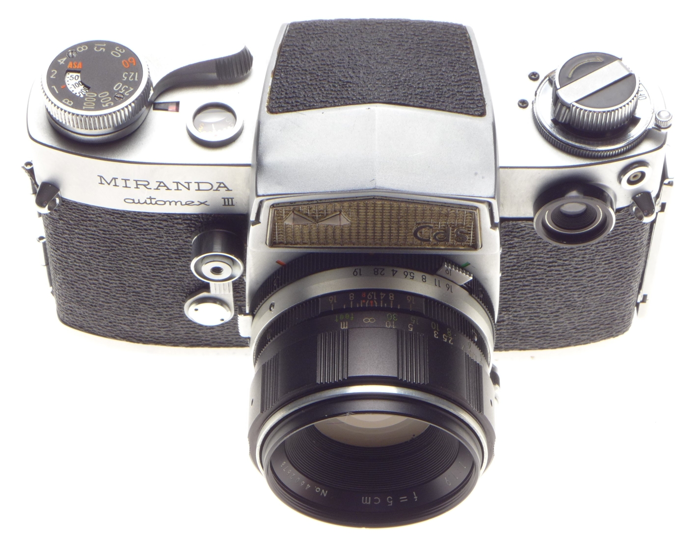Compact Interchangeable Lens Miranda Automex III CDS film camera SLR