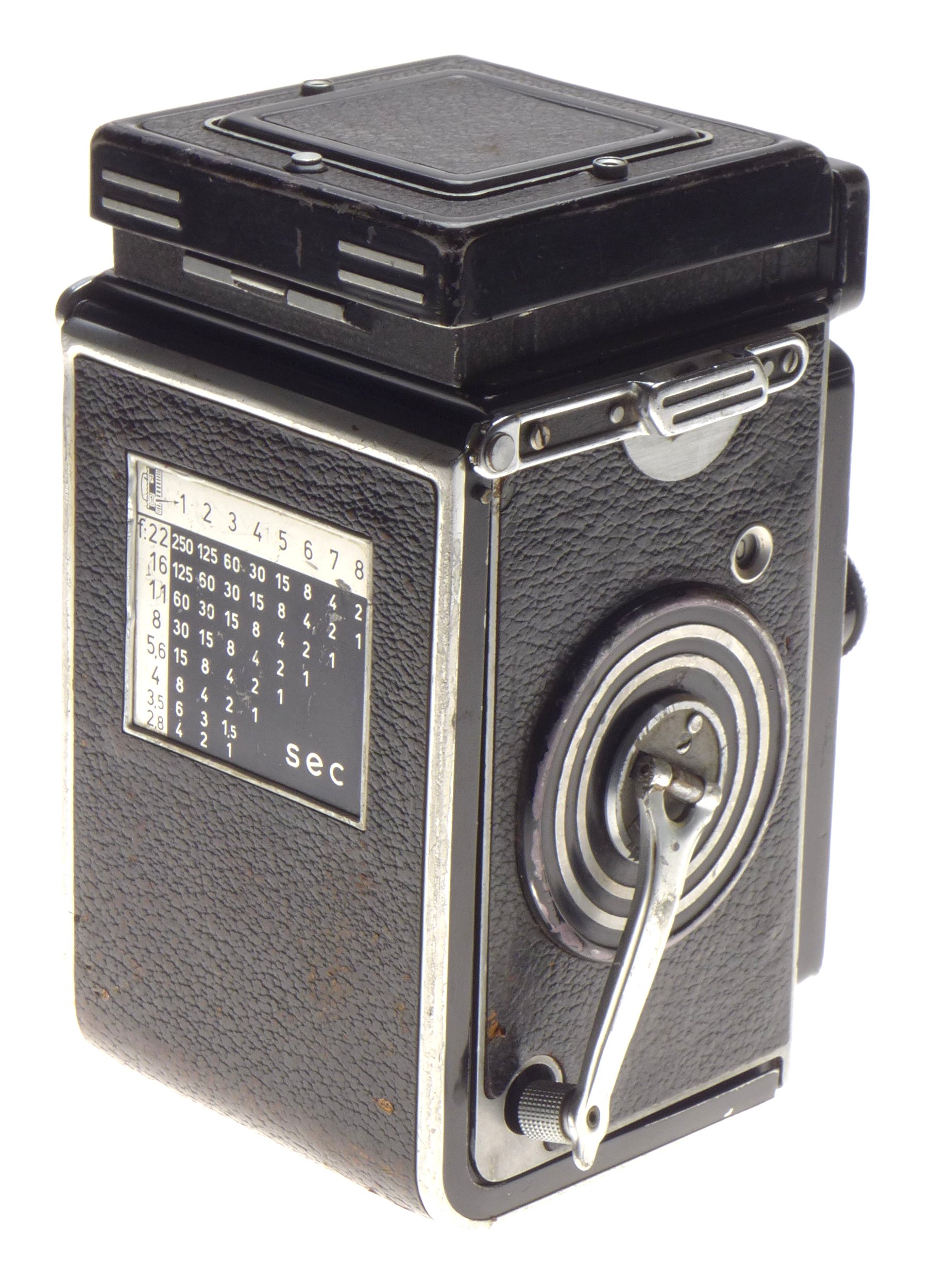 Compact Interchangeable Lens Rolleiflex TLR Medium Format film camera