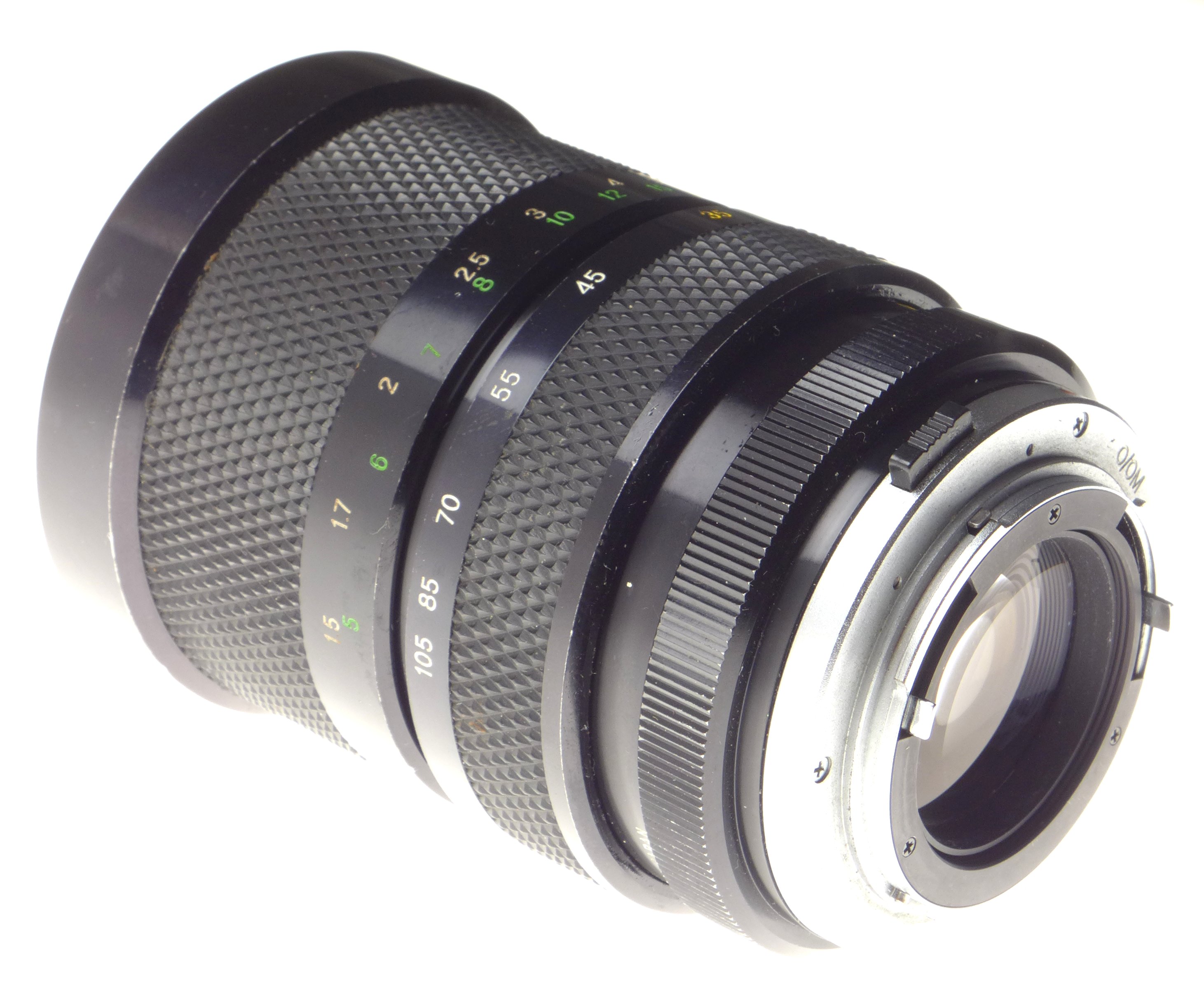 Lenses Soligor 35105mm 13.5 Macro SLR vintage film