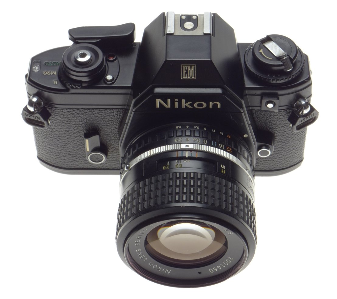 Compact Interchangeable Lens Black NIKON EM Vintage SLR
