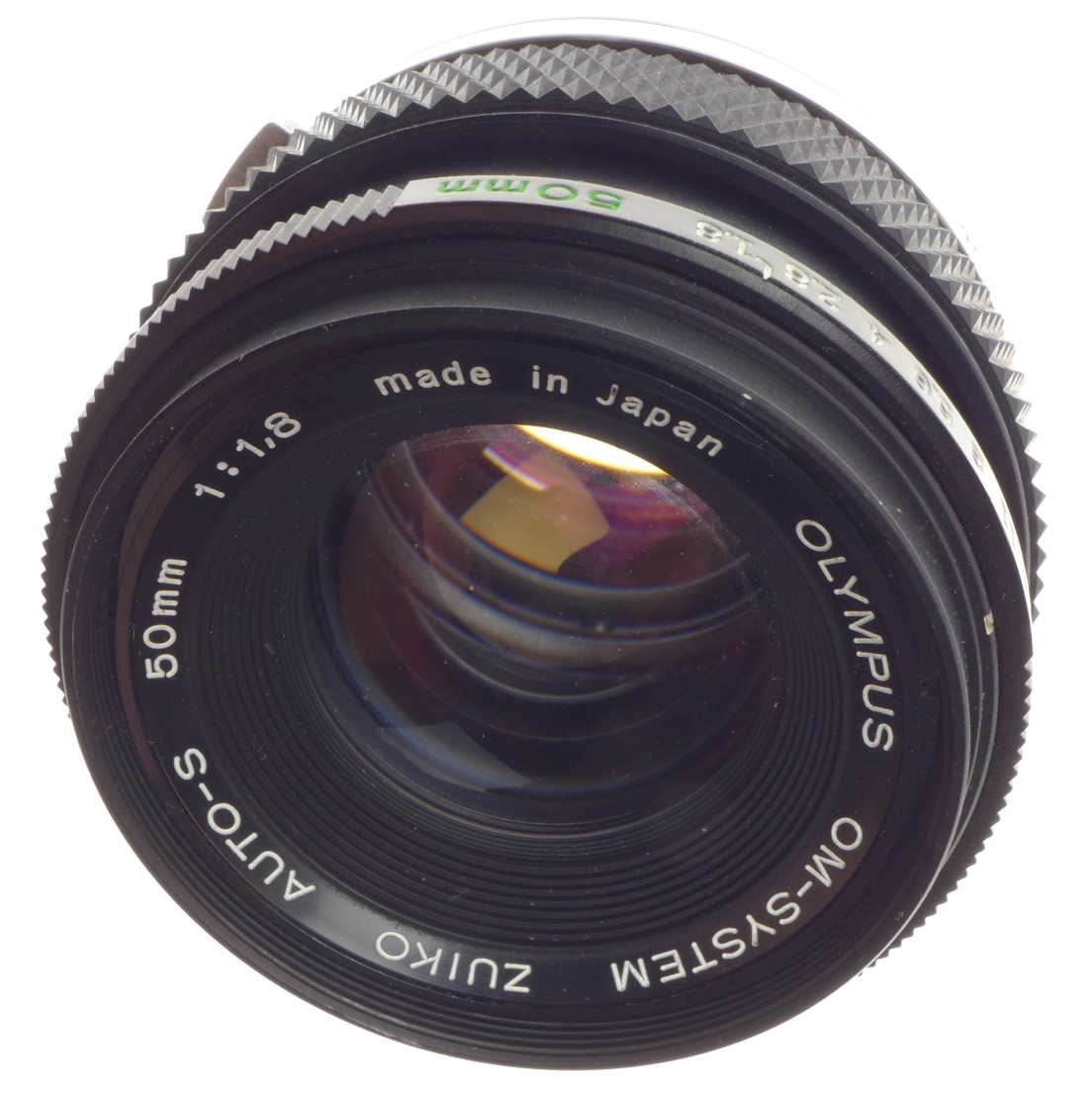 Lenses OlympusOM system Zuiko autoS 50mm 11.8 SLR