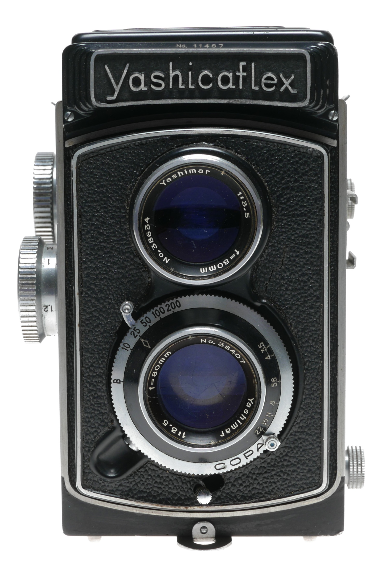 35mm Point & Shoot YASHICAFLEX Yashimar 3.5/80mm TLR