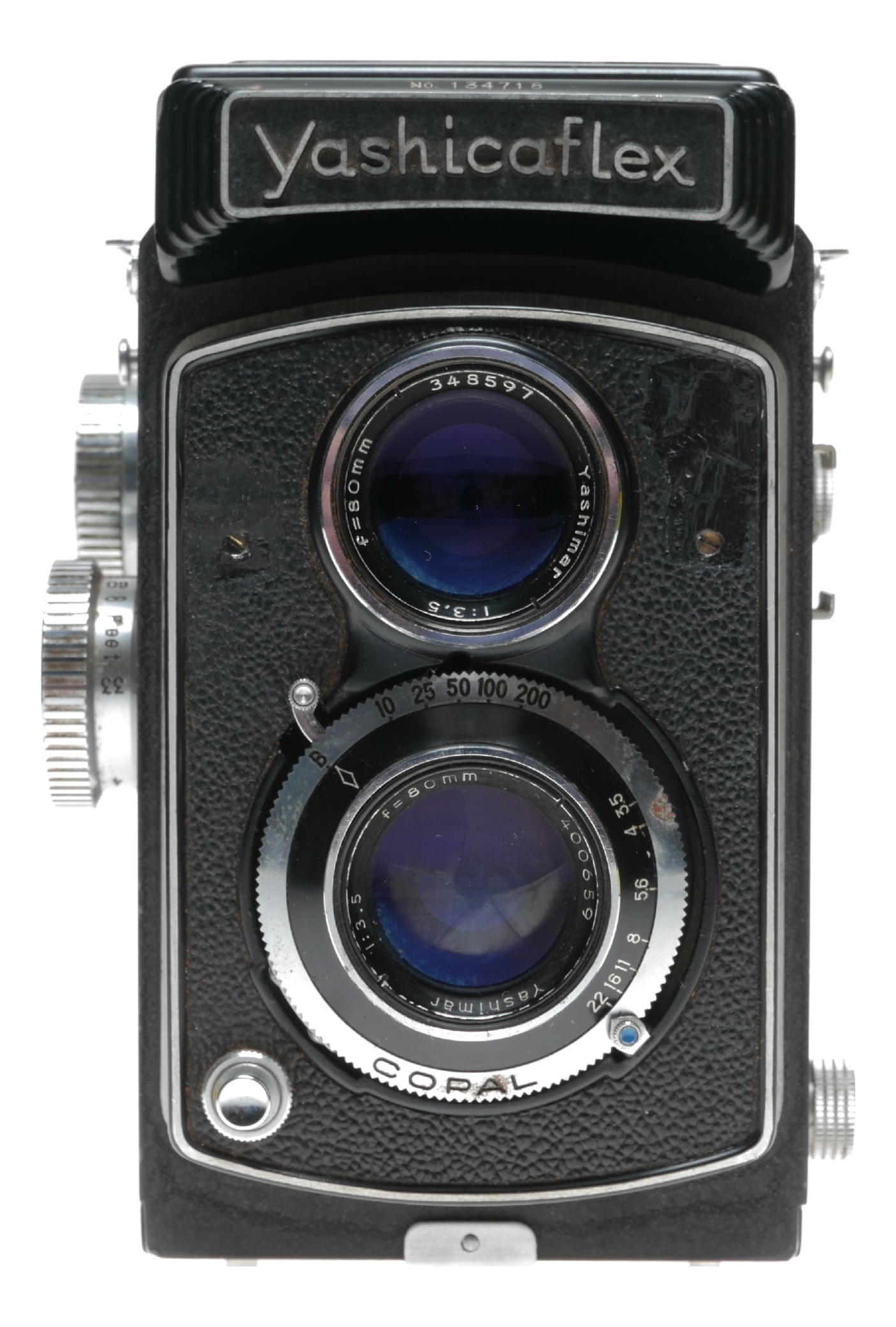 35mm Point & Shoot YASHICAFLEX Yashimar 3.5/80mm TLR