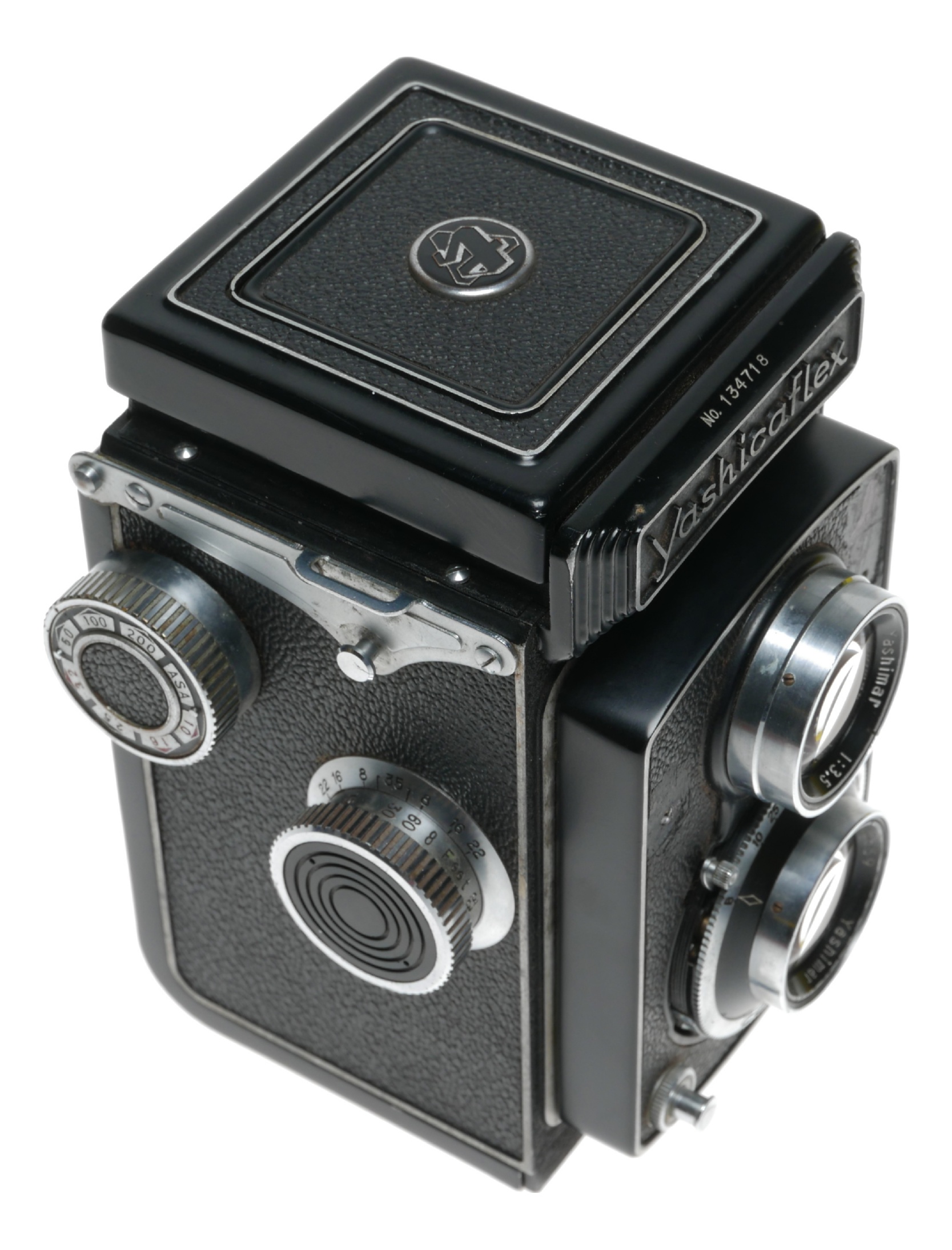 35mm Point & Shoot YASHICAFLEX Yashimar 3.5/80mm TLR Antique 120 film